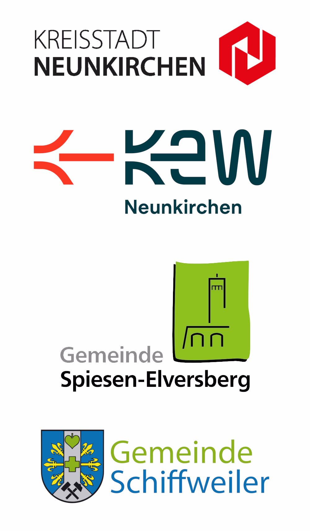 Logos der Gemeinden (vertikal)